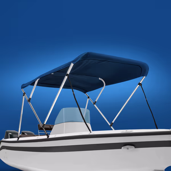 3 Bow Boat Bimini Top Stand up/Walkthrough Fits 97" - 103" Wide