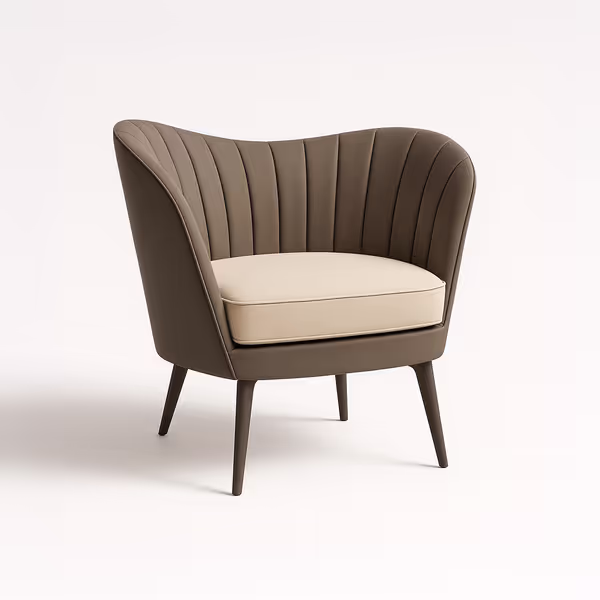 Modular Club Wingback Chair Cover