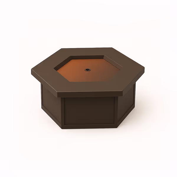 Fire Pit Cover - Hexagon