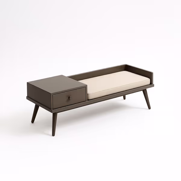 Modern Storage Bench Cover