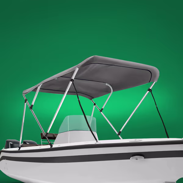 3 Bow Boat Bimini Top Stand up/Walkthrough Fits 97" - 103" Wide