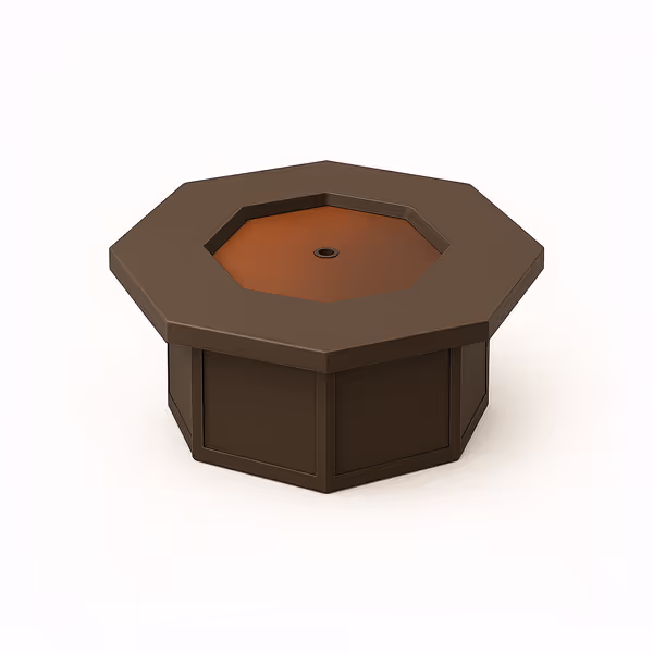 Fire Pit Cover - Octagon