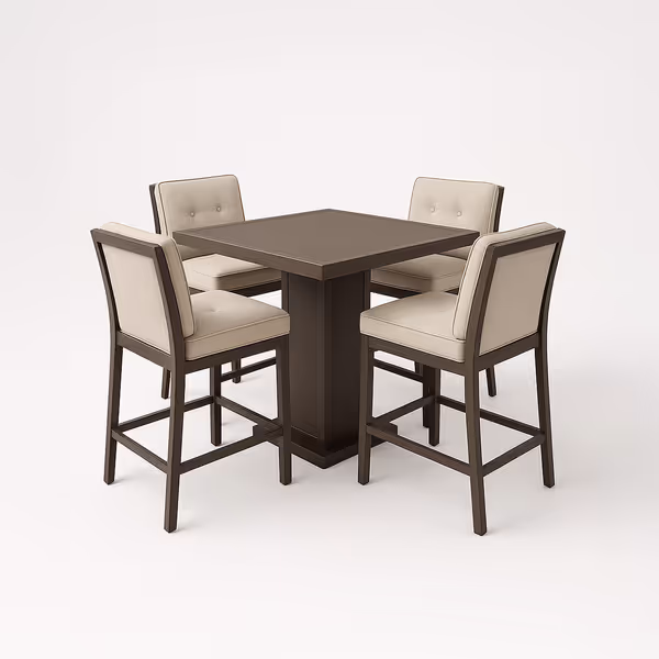 Square Bar Dinning Set Cover