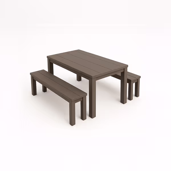 Picnic Table with Benches Cover