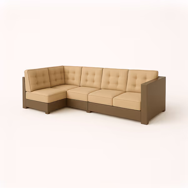 L Shaped Sectional One Side Armrest Cover