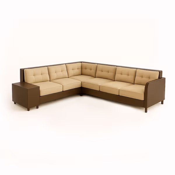 L Shaped Sectional with Left Side Table Cover