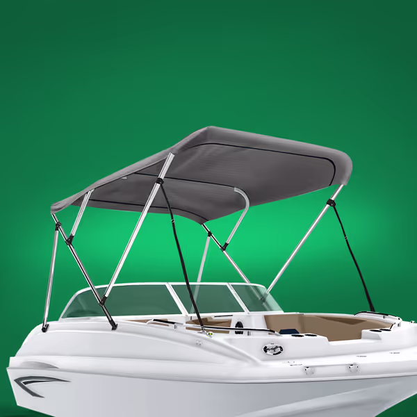 3 Bow Boat Bimini Top Universal Use Fits 85" - 90" Wide