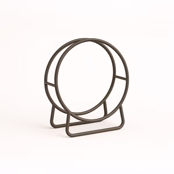Log Hoop Firewood Rack Cover