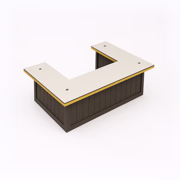 U Shape Bar Island Cover