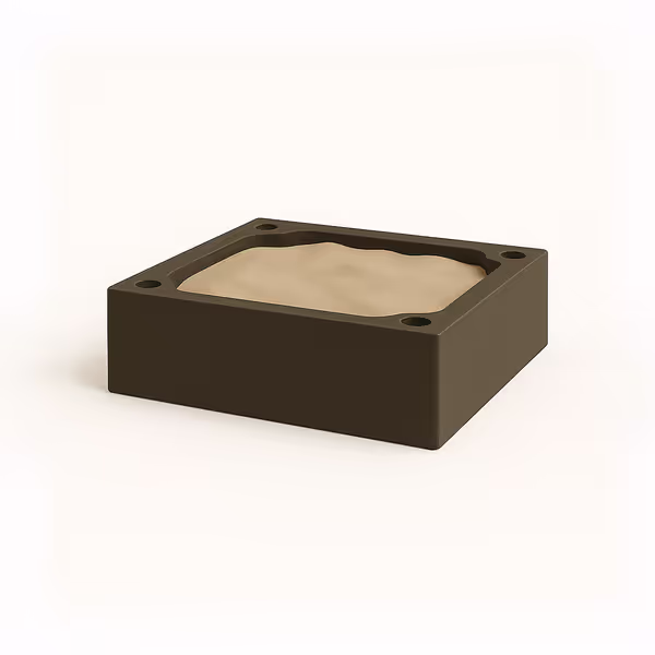 Heavy Duty Custom Sandbox Covers - With 4 Pole Cut-Out