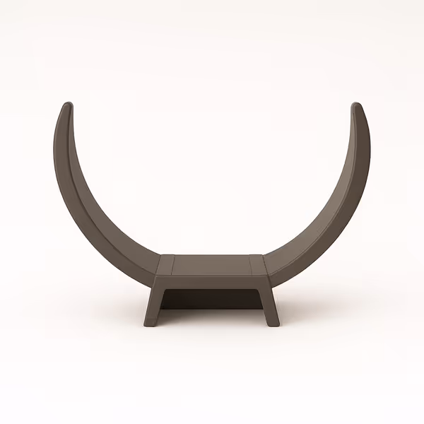 Half-Moon Log Holder Cover