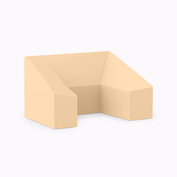 Custom U Shaped Slanted Covers