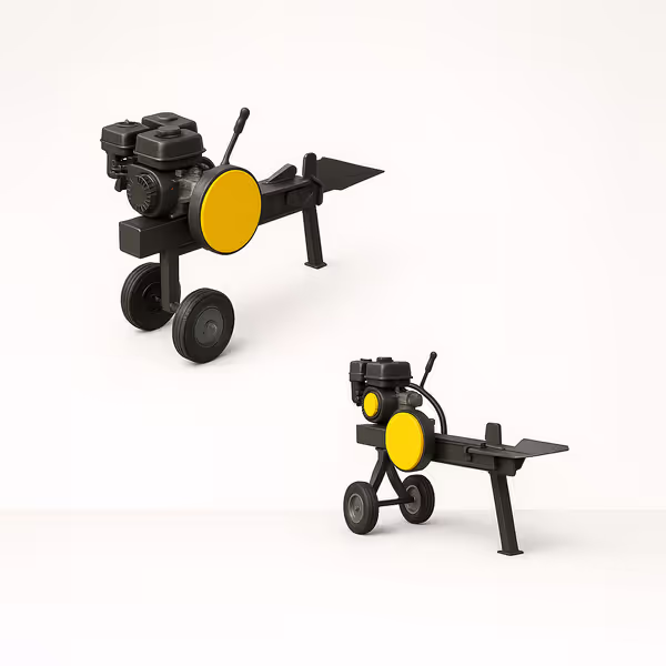 Kinetic Gas Log Splitter Cover