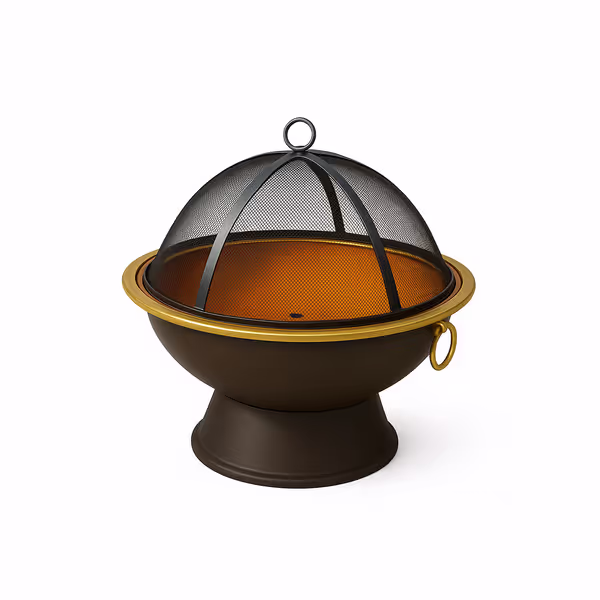 Dome-Shape Fire Pit Cover