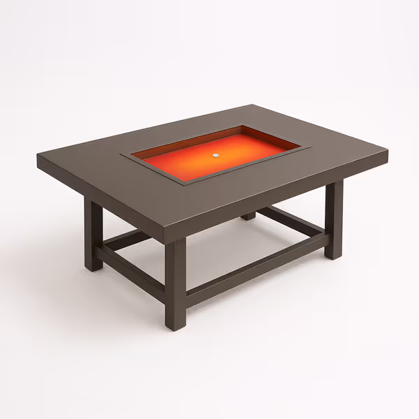 Rectangular Fire Pit Table Cover