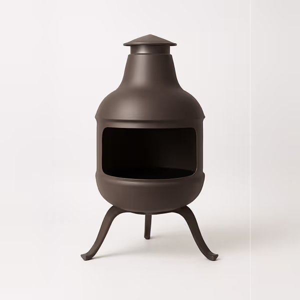 Traditional Round Chiminea Cover