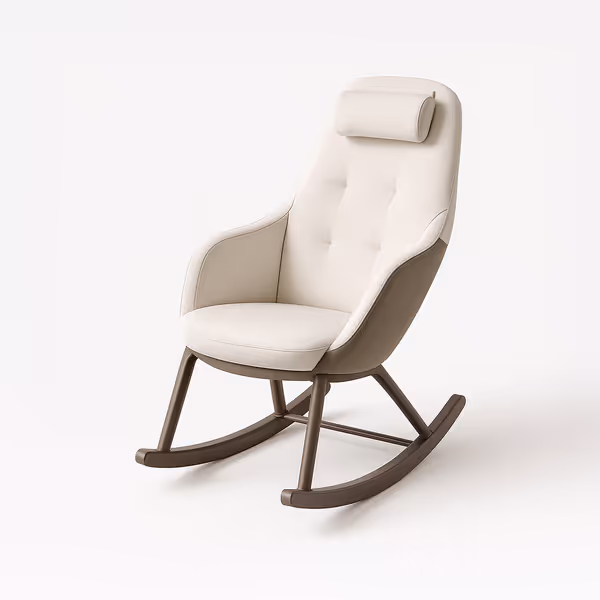 Upholstered High Back Rocking Chair Outdoor Cover