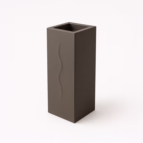 Tall Rectangular Fire Column Cover